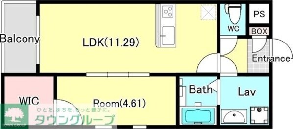 シエーナ川口元郷の物件間取画像